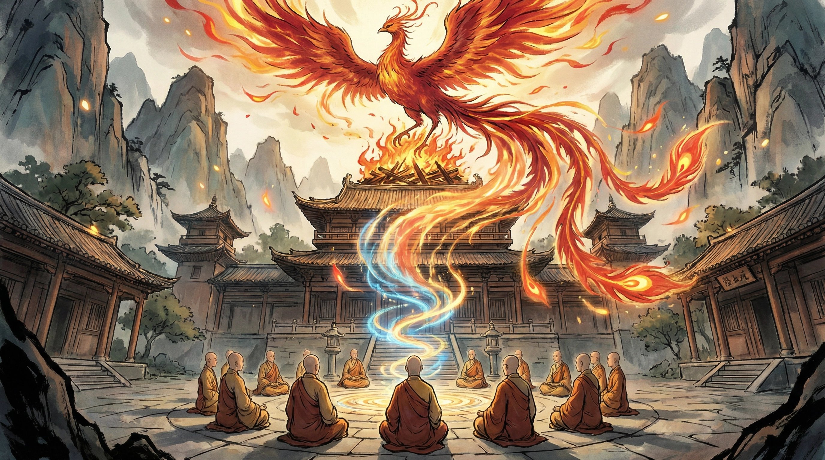 男同社区-凤凰涅槃古寺传奇